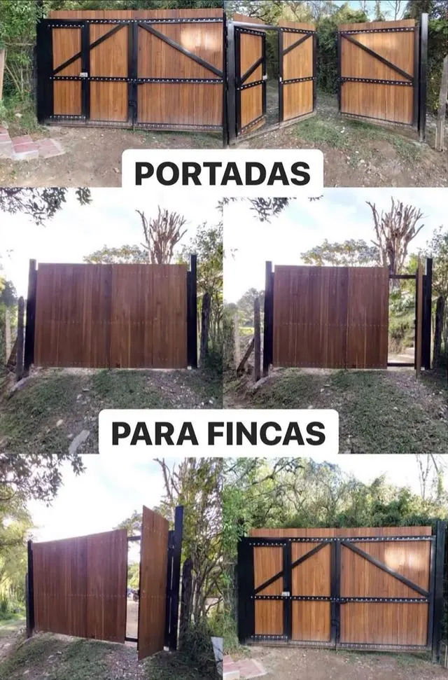 Portadas para fincas - varios ángulos